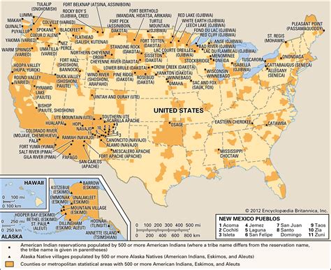 indian reservations  map maps