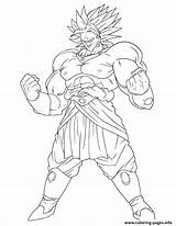 Broly Dragon Coloring Ball Pages Printable Dbz Vegeta Drawings Drawing Saiyan Draw Color Book Tutorial Save Comments sketch template