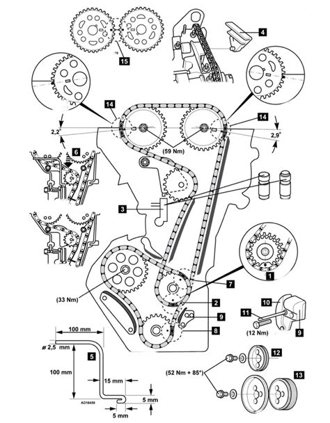 timing specifications     set  cams  crank  install