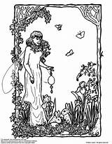 Coloring Ostara Pages Shadows Book Easter Colouring Wicca sketch template