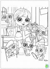 Coloring Pet Shop Kolorowanki Littlest Dinokids Pages Little Dibujos Close Print Zapisano Uploaded User sketch template