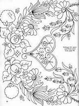 Tole Rosemaling Bavarian Jacobean sketch template