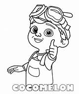 Cocomelon Coloring Jj Coloringonly sketch template