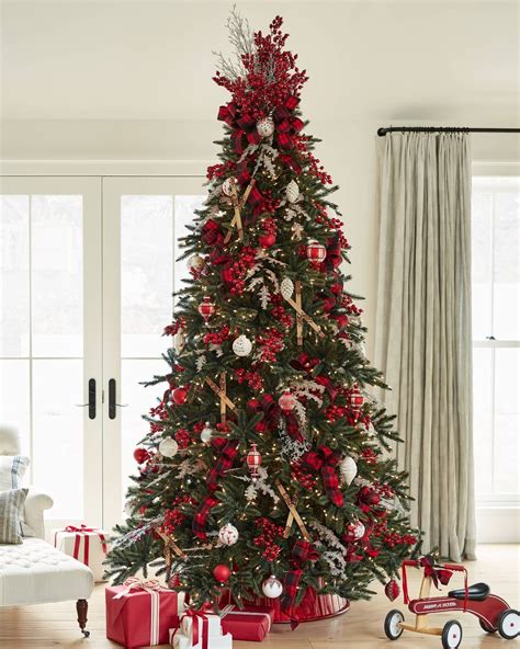 beautiful christmas tree decoration ideas red christmas decor