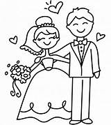 Groom Bride Coloring Pages Printable Wedding Coloringpagesfortoddlers Ages Charming Romantic Happy Fun Da Kids Salvato Miri Color Pe Salvat sketch template