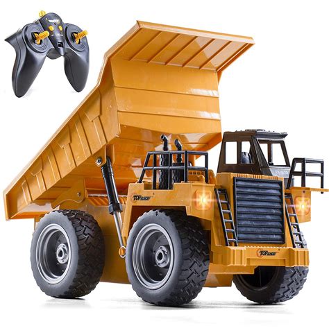 top race  channel full functional dump truck rc remote control