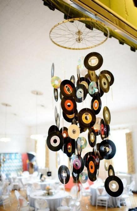 party decorations disco awesome   ideas record crafts