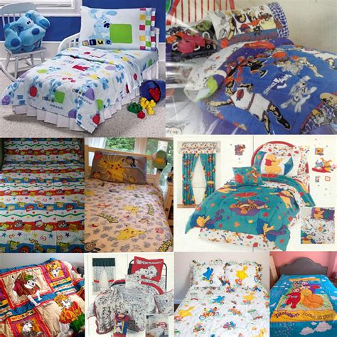 character bed sheets nostalgia