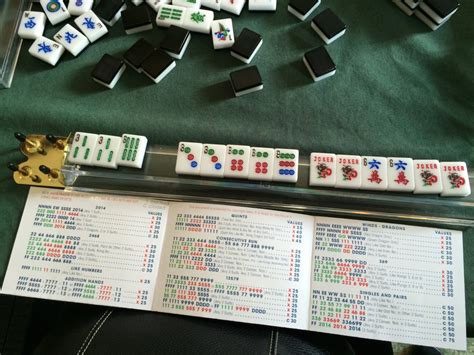 american mahjong score card printable