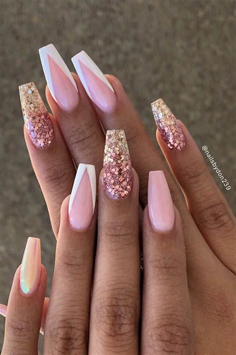 21 Cute Coffin Nails You Ll Fall In Love With Stayglam Coffin Nails