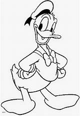 Duck Donald Coloring Pages Print sketch template