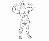 Hercules Strength Kolorowanki Dla Bestcoloringpagesforkids sketch template