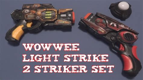 review wowwee light strike dcp  sp  youtube
