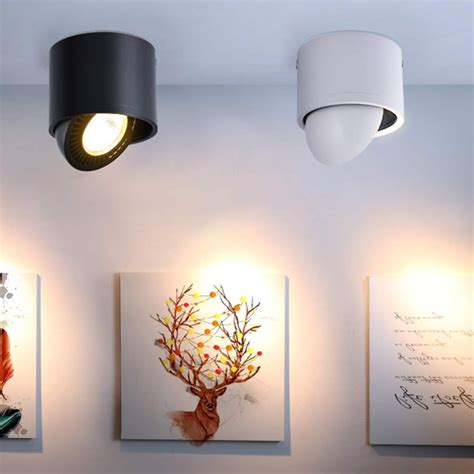 surface mounted indoor wwww led  downlight  degree rotating led spot light led