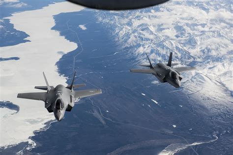 Alaskas Eielson Afb Receives First Two F 35 Stealth Fighters Out Of 54