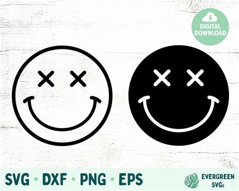 smiley face svg smiley face   eyes hippie svg fuer etsy oesterreich