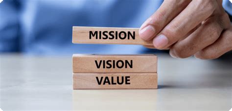 mision vision  valores  ejemplos de empresas exitosas escala