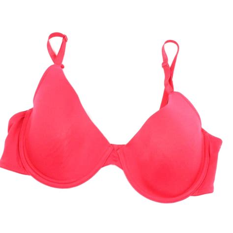 full coverage bra size  underwire red  cup adjustable straps