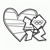 Olympische Spelen sketch template