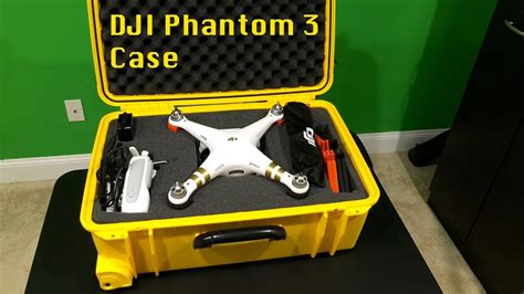 dji phantom  case waterproof ruggedized phantom  case youtube