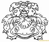 Pokemon Venusaur Pages Coloring Mega Drawings Printable Pokémon Color Cartoons Florizarre Adults sketch template