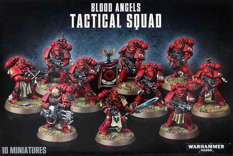 warhammer  blood angels tactical squad  mighty ape nz