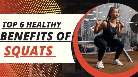 top 6 healthy benefits of squats fitnes🏋️ educational videos youtube