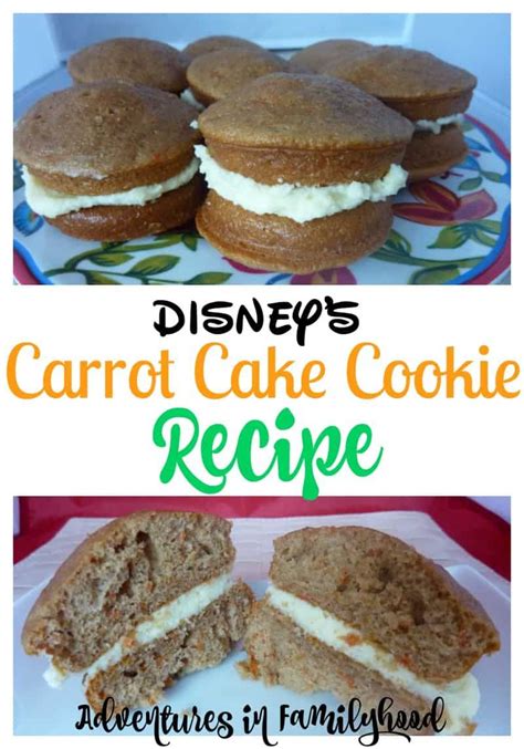 disneys famous carrot cake cookie recipe recipe carrot cake