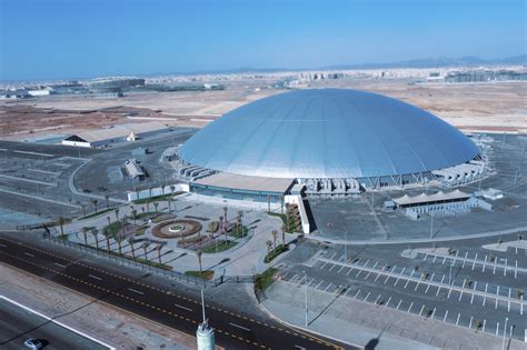 Jeddah Superdome Features Site Made Geometrica Structure — Geometrica
