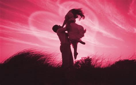 hd wallpapers love couples romantic red sky sunset