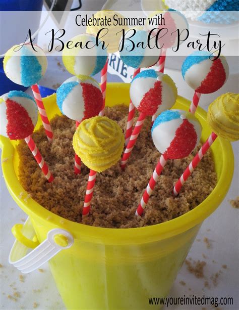 beach ball party youre invited enterprises