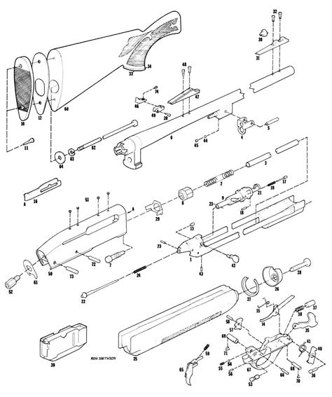 remington  parts diagram