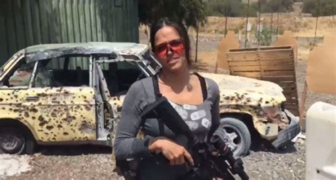 Watch Badass Actress Michelle Rodriguez Dominate This Gun Range Task