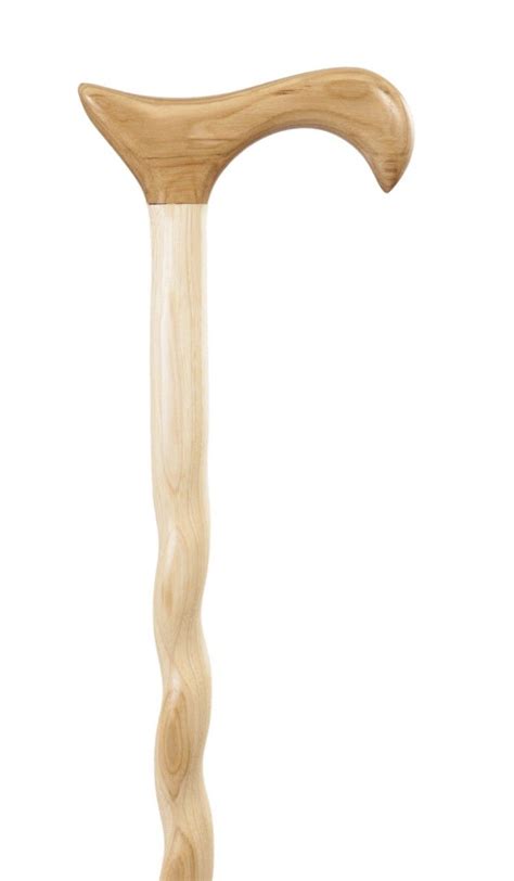 Hickory Twisted Derby Walking Cane Wooden Walking Sticks