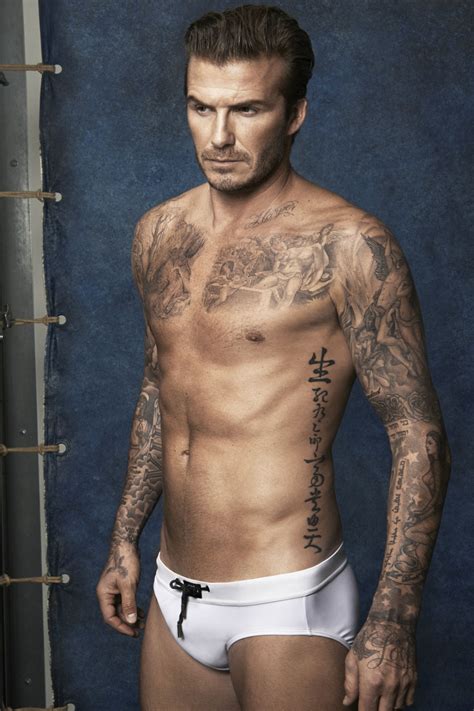 David Beckham Is Nearly Naked In New Handm Pictures