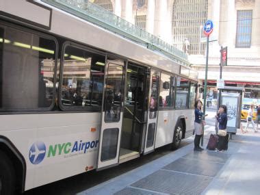 realty firm   push  airport shuttle buses midtown theater district  york