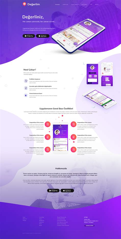 landing page design  behance