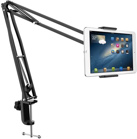 abovetek tablet stands portable ipad holder  angle bracket  adjustable metal locking