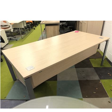 bleached oak executive desks 11146 allard office furniture