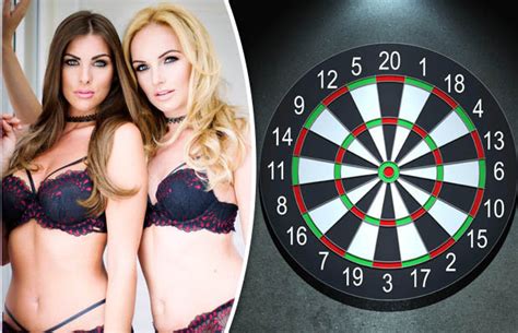 Get Your Arrows Up Sexy Darts Girls Hit The Target With Charity