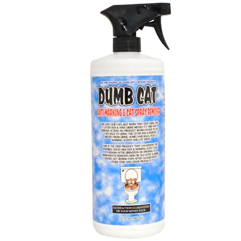 dumb cat anti marking cat spray remover  fl oz  pet urine