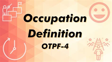 occupation definition  otpf  occupational therapy practice framework ot dude