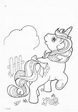 G1 Minty Ausmalbilder Einhorn Ponies Kindern Malbuch Colorir Natasja Source sketch template