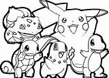 Pikachu sketch template