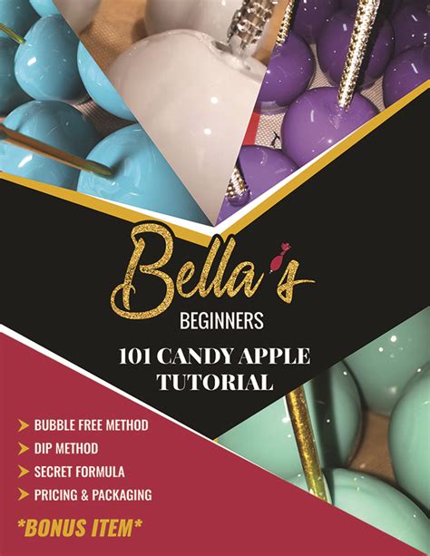 candy apple tutorial bellas pralines pastries