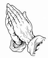 Coloring Hands Praying Pages Printable Comments sketch template