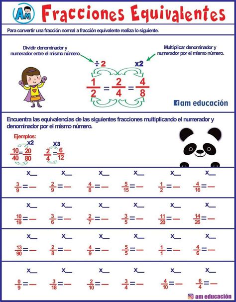 Pin De Rosa Amada En Matematicas Matematicas Fracciones Educacion