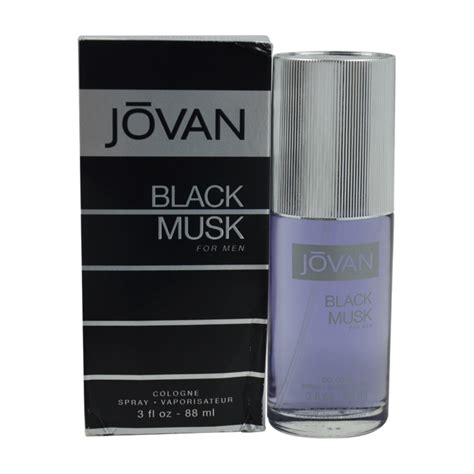 Jovan Black Musk By For Men 3 Oz Cologne Spray