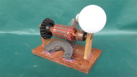 simple electric motor generator science project dc motor