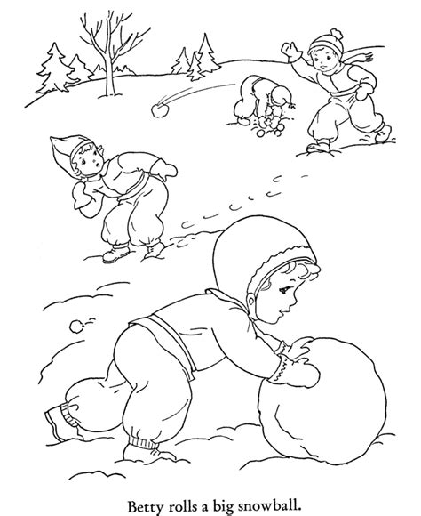 winter coloring pages  preschool coloring home